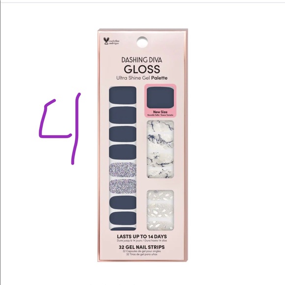 Dashing Diva Gel Nail Strips Featuring Ultra Trendy Designs - Picture 5 of 8